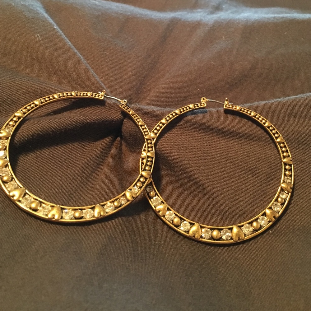 Hoop earrings
