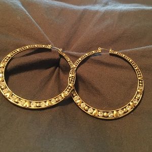 Hoop earrings