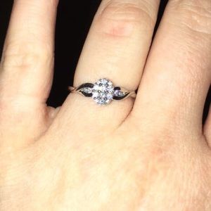 Rogers and Hollands Diamond Promise Ring