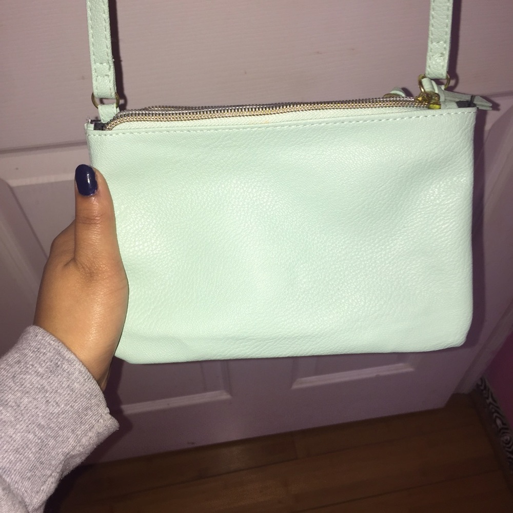 Mint clutch/purse