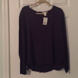 NWT H&M button back top