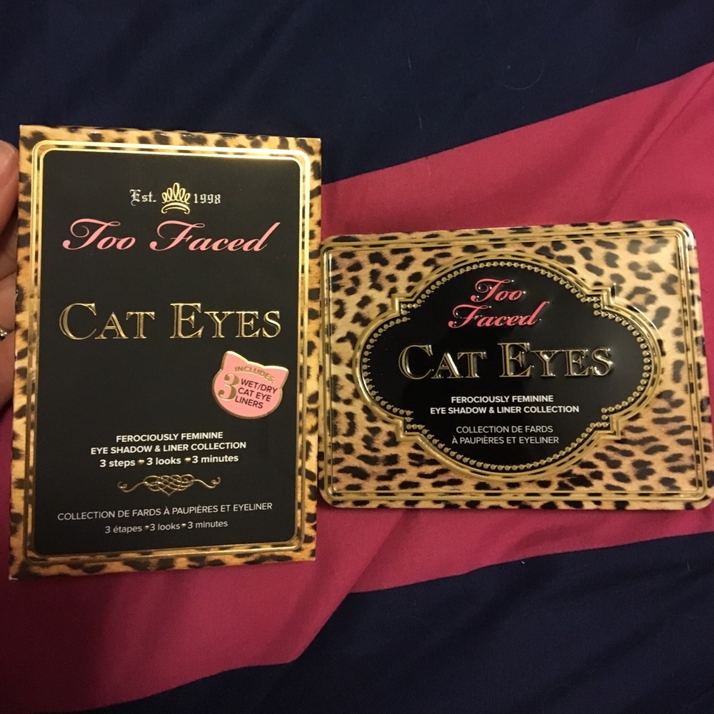 BRAND NEW Too Faced Cat Eyes Eyeshadow Palette