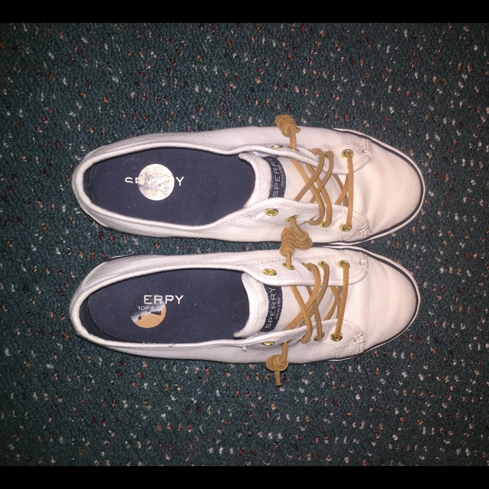 Sperry top-sider slip on shoes! Size 7