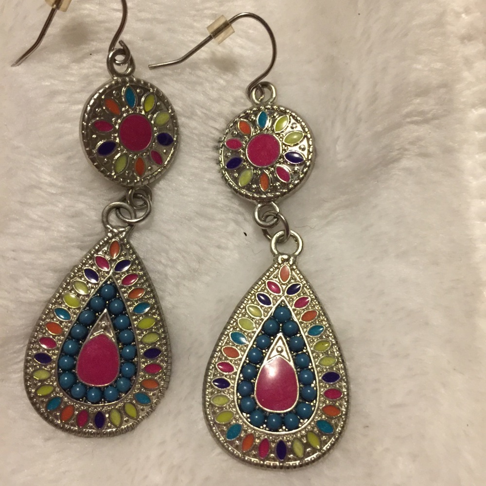 Earrings multicolored