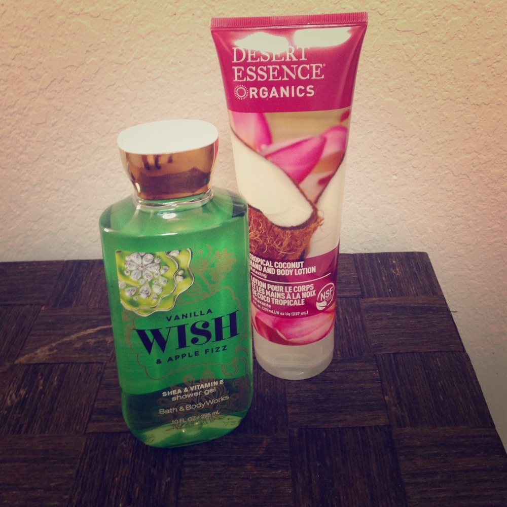 Body wash & Body lotion