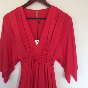Rachel Pally Wildberry Long Caftan Dress