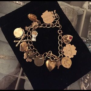 12KT GOLD FILLED CHARM BRACELET