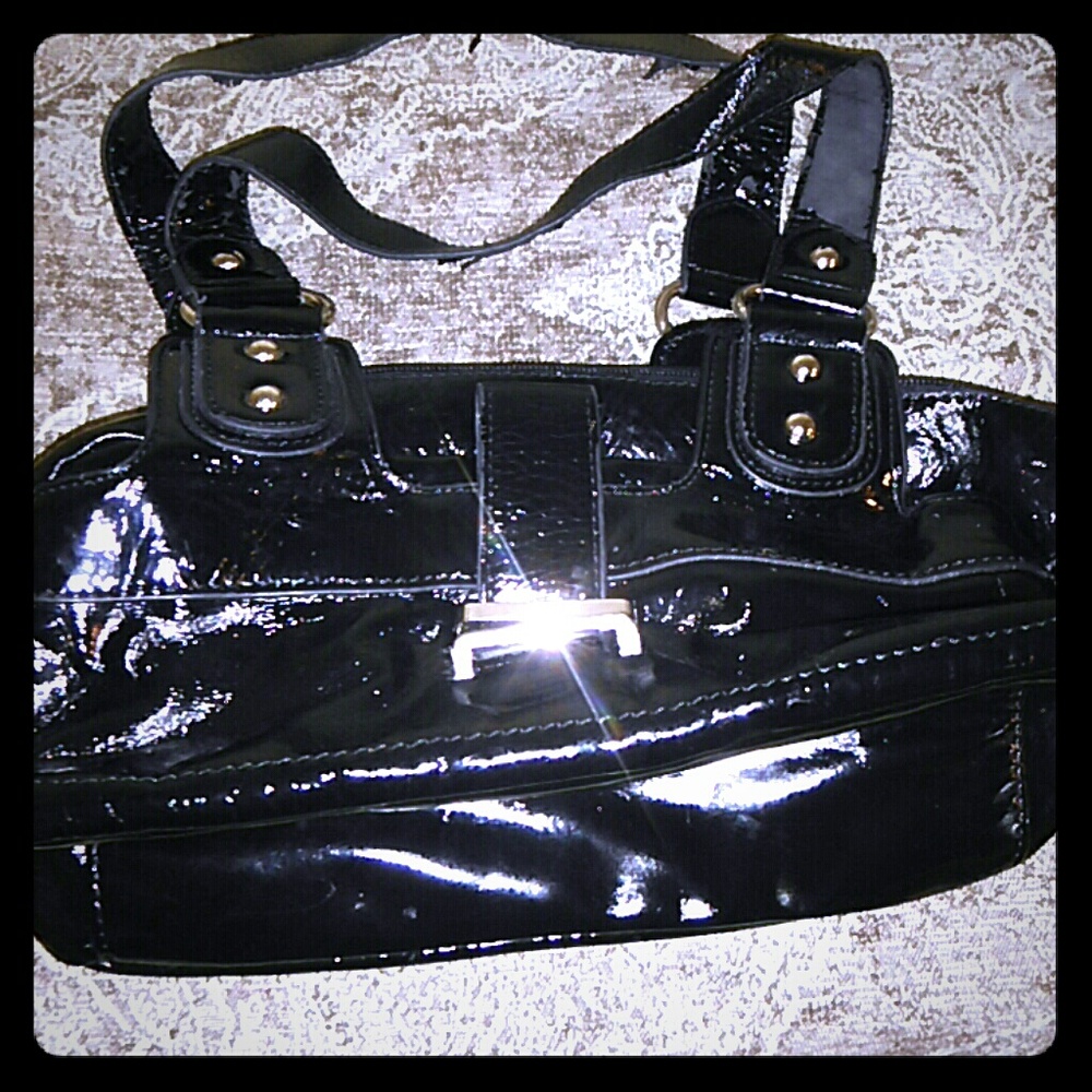 Patent leather Purse
