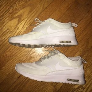 White Nike Thea's