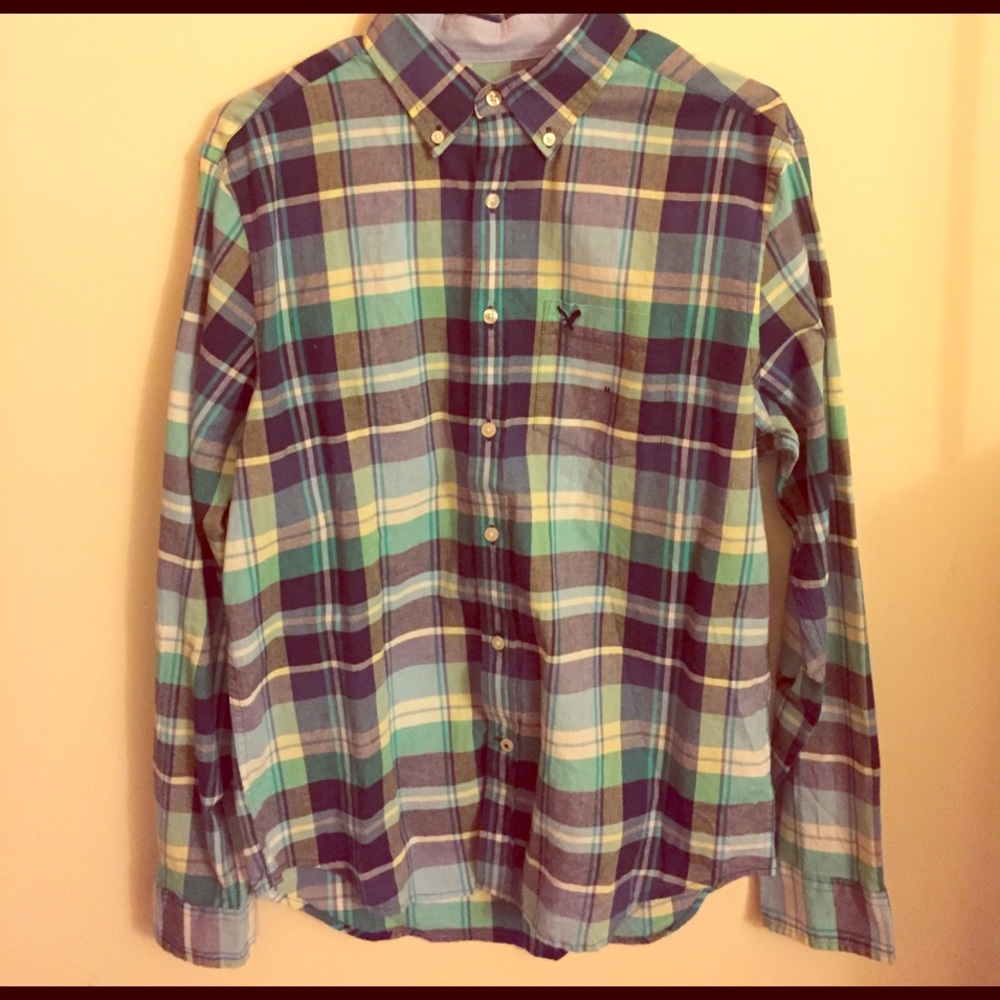 🎉✨HP✨🎉Men's American Eagle 🦅 button up