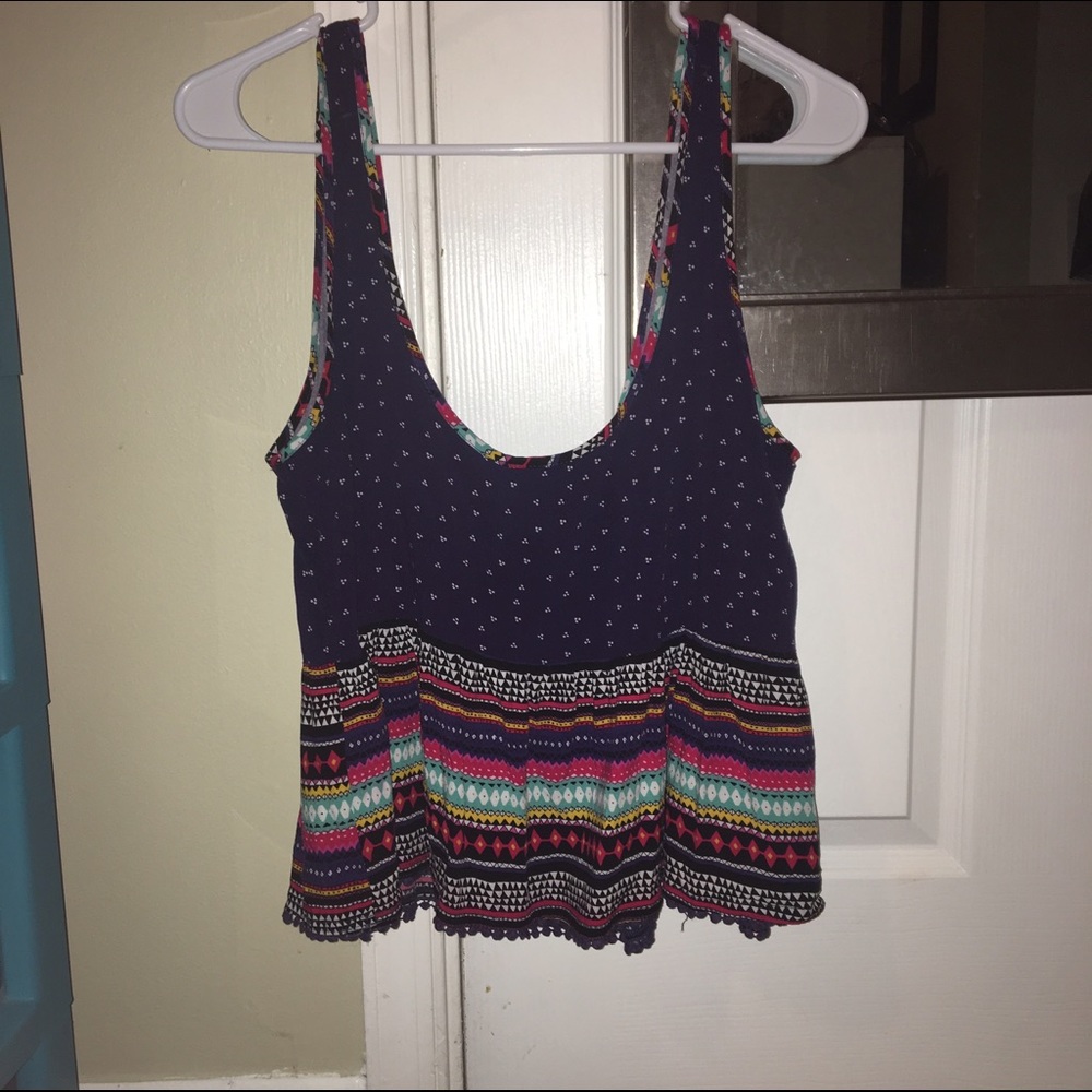 MAKE OFFERS!! Aztec Print Top