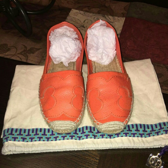 "SOLD" Authentic Tory Burch Espadrilles - Picture 1 of 4