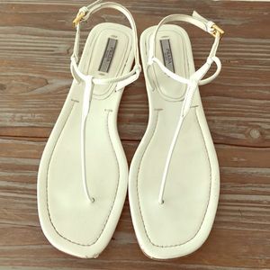 Prada white sandals