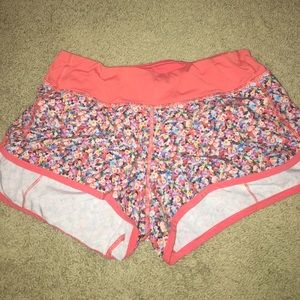 Lululemon speed shorts