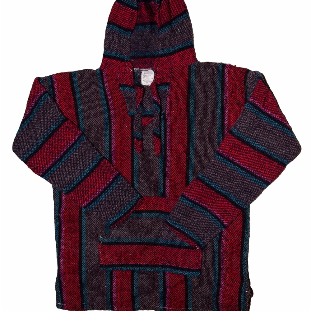 Authentic Mexican Baja Hoodie (from Riviera Maya)