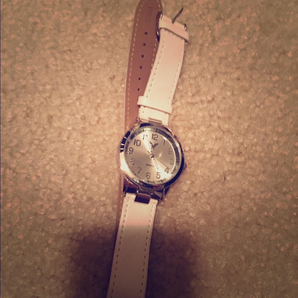 White American Eagle Wrap Watch