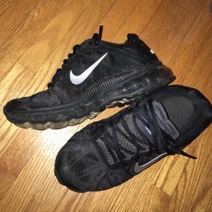 Black Nike air maxes