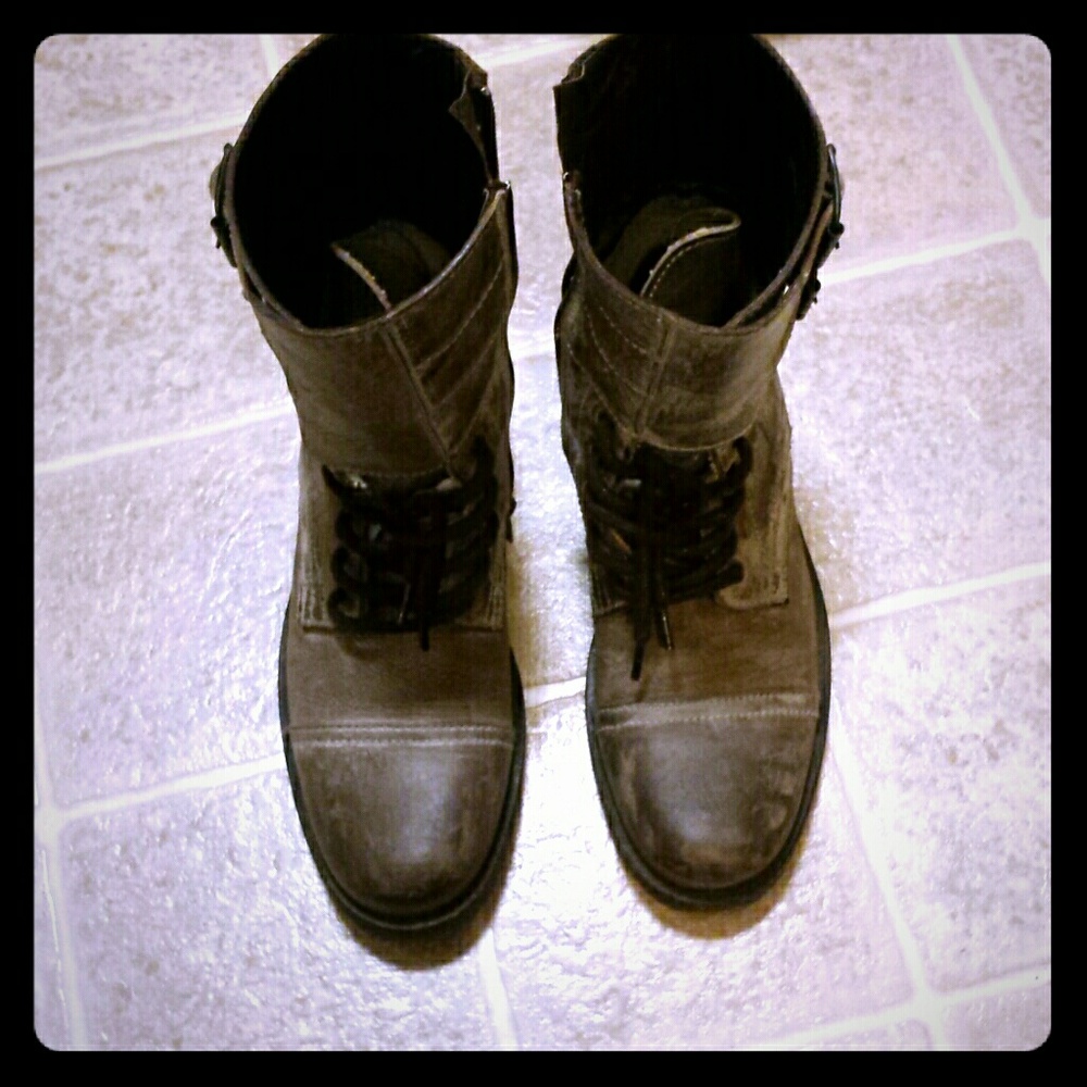 Hand-dyed boots from Town Shoes