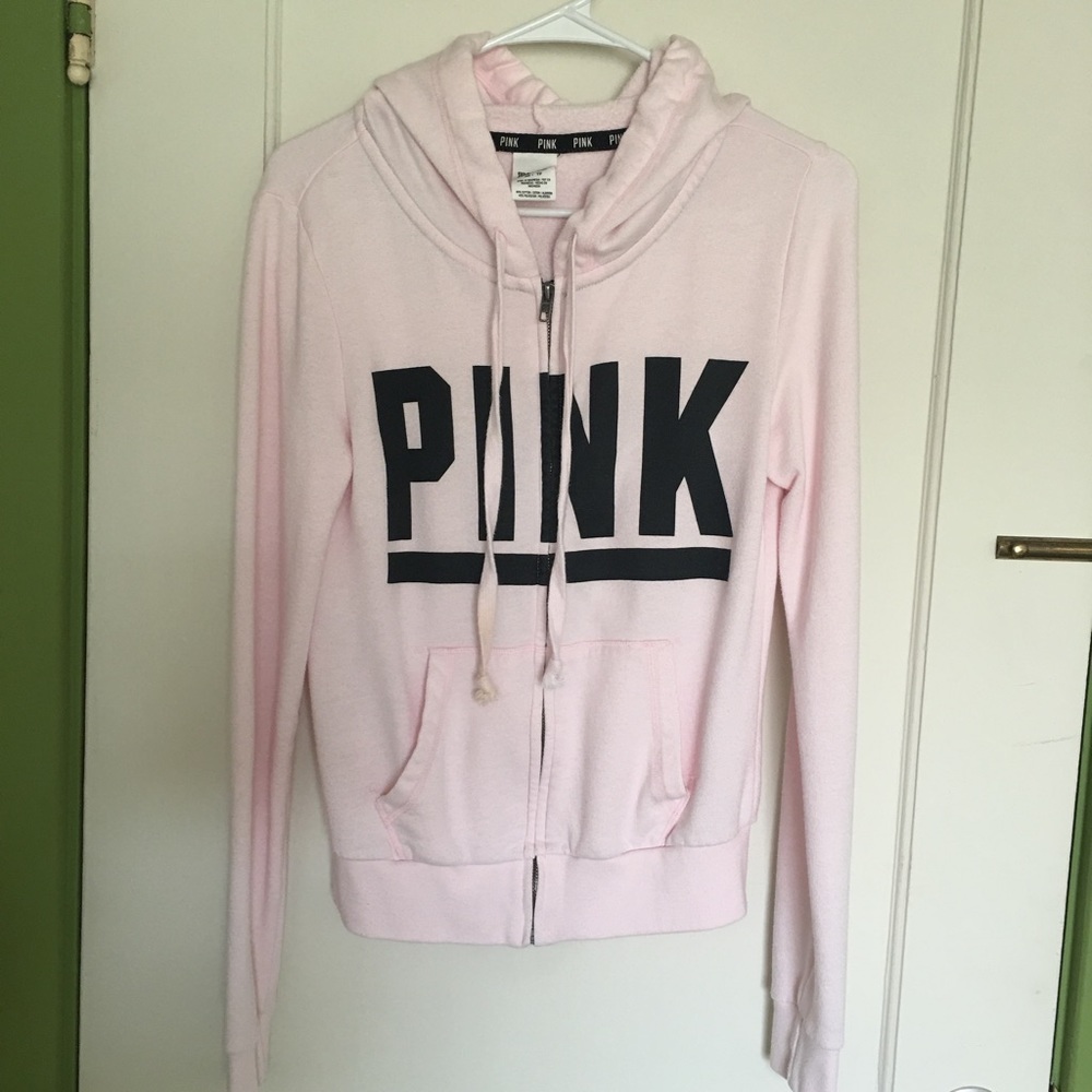 VS PINK baby pink hoodie