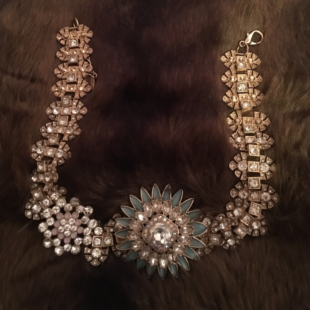 Rhinestone Party Necklace