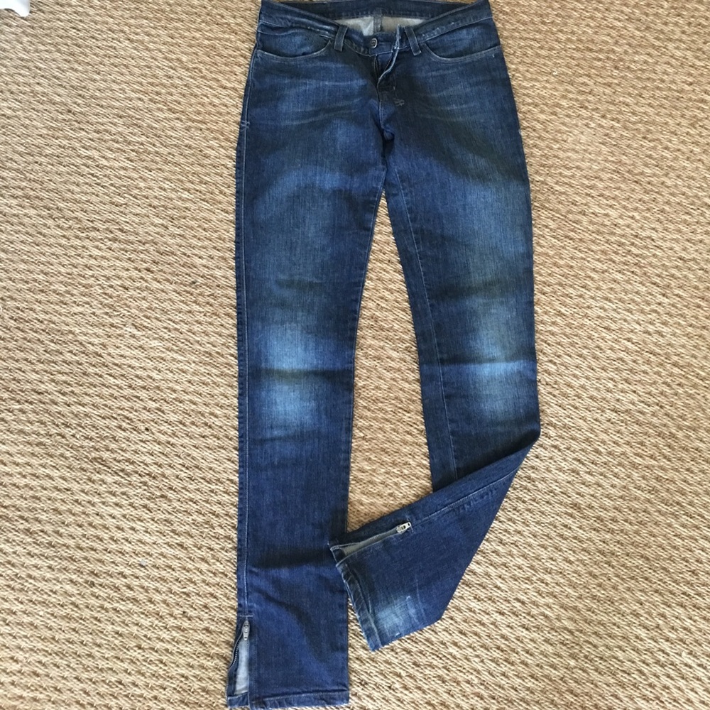 Ksubi low rise zipper jeans