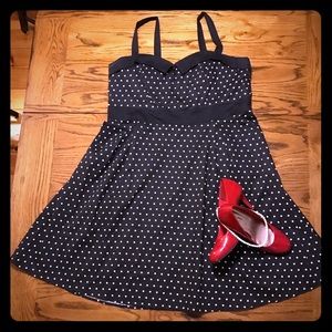 Torrid pinup polka dot dress. New without tags.