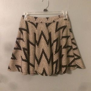 Zig-zag skirt