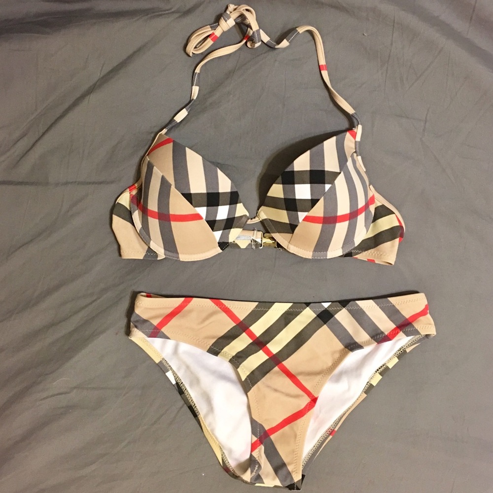 Burberry Plaid Bikini