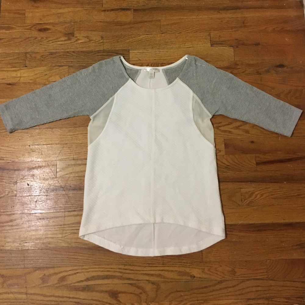 Kenar cotton 3/4 sleeve top