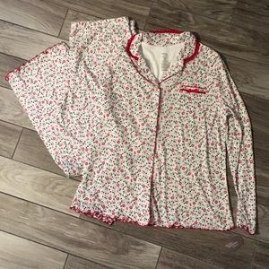 Pajama set - long pants, long sleeve top