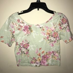Floral Crop top