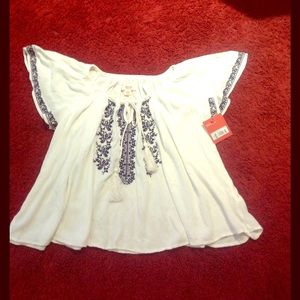 Flowy baby doll tee