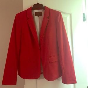 Banana republic red blazer sz 14