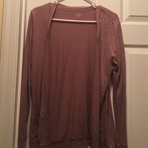 Loft Soft Purple/Mauve Cardigan
