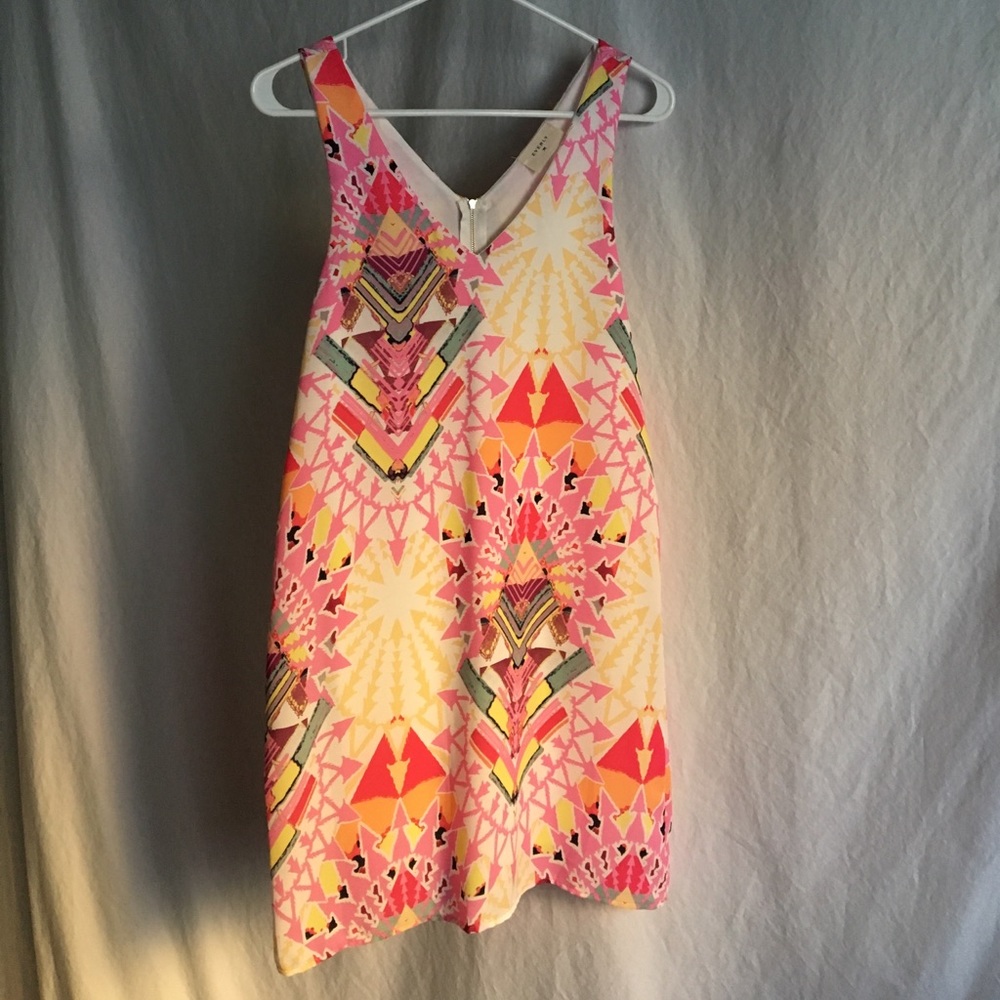 Lovely Pink Patterned Dress