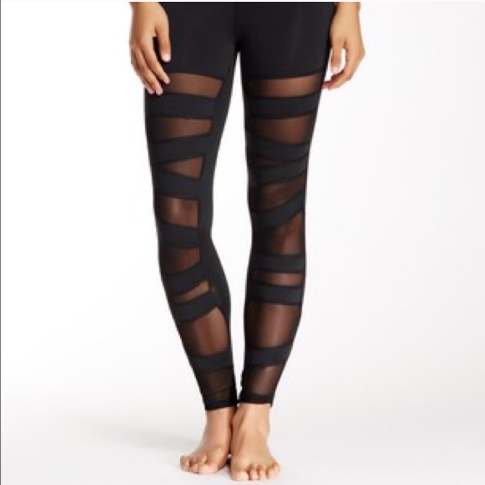 ELECTRIC YOGA Ballerina Lace Up Leggings XS - Picture 2 of 8