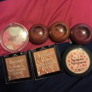 Blush and Highlighter Makeup Bundle