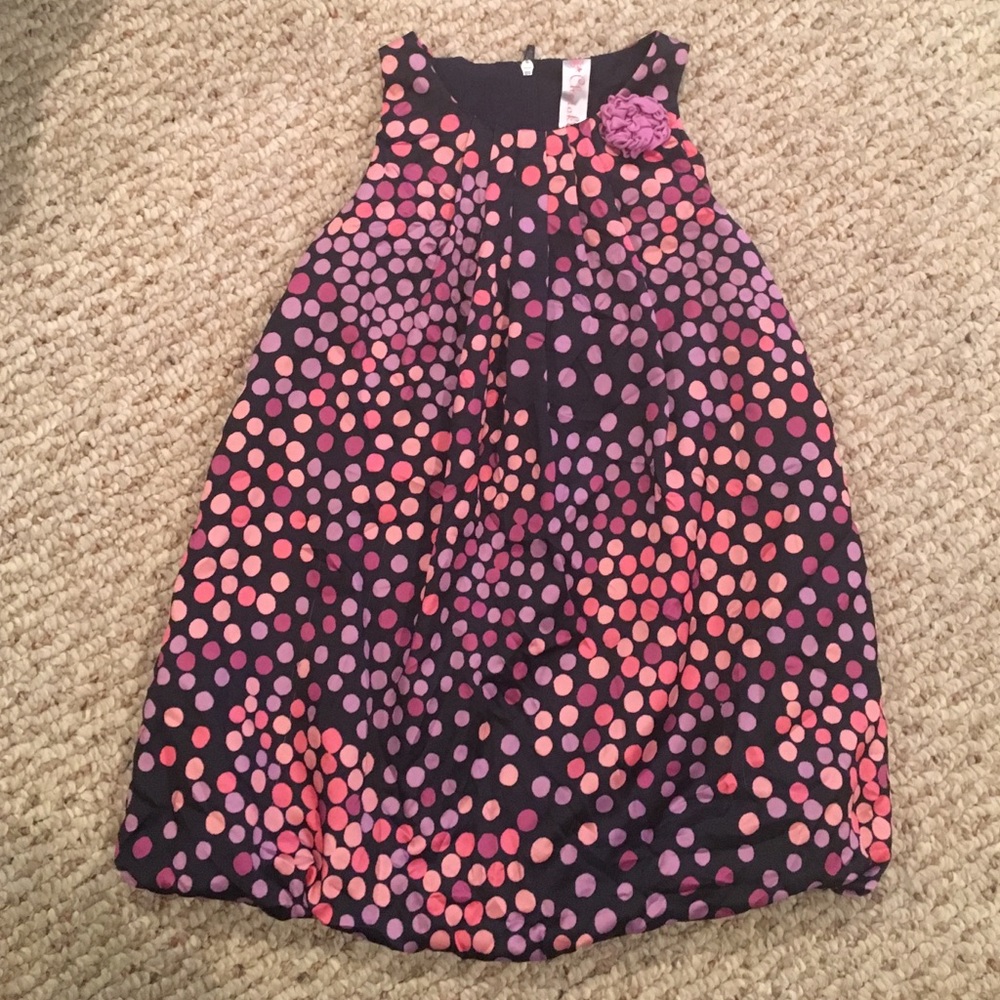 Colorful sack style dress