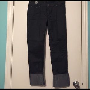 Gray textured skinny jeans by prAna, 12