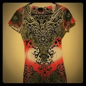 Daytrip sequin design shirt