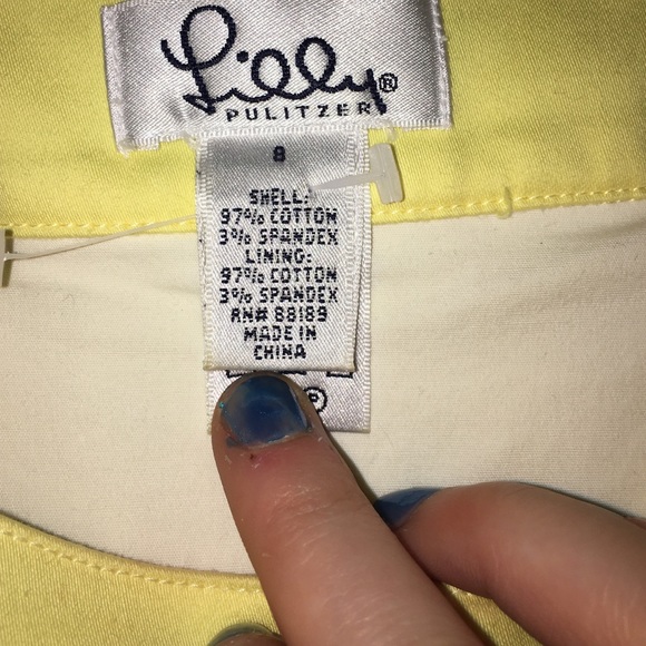 yellow lilly pulitzer sundress - Picture 3 of 3