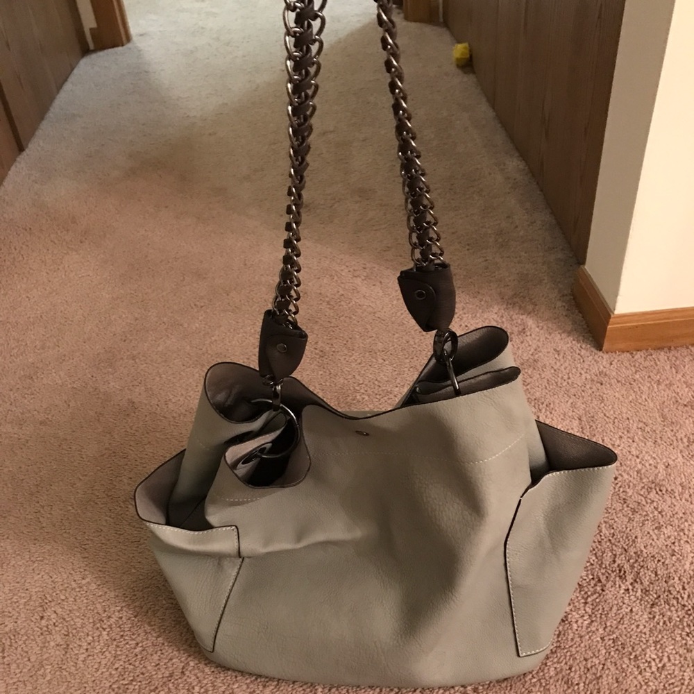 Tote shoulder bag & small matching cross body bag