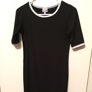 Black LuLaRoe Julia dress
