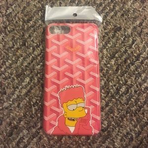 IPHONE 7 GOYARD BART SIMPSON CASE