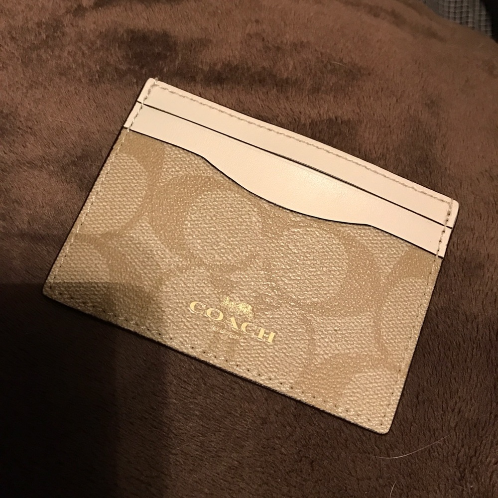 Coach card case