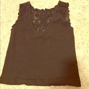 NWT Free People Intimates Cropped Lace Tank - M/L