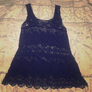 Crocheted Tank Top