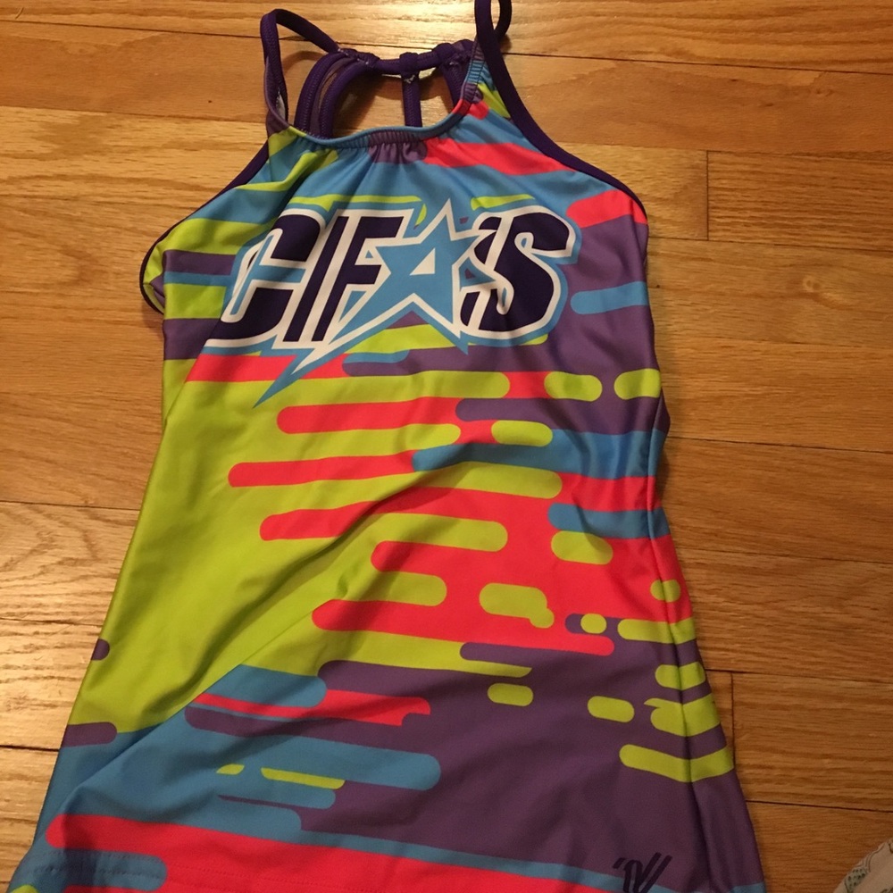 Cheer Factor Varsity all star cheer workout tank.