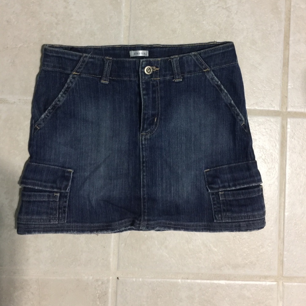 Denim skirt