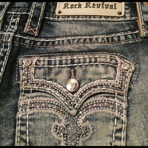 Rock Revival Denim Shorts